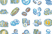 Various money coins finance business, an Object Graphic by pikepicture (Thumbnail 3 of 3)
