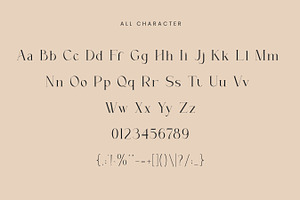 Heverly-Modern Alternate Serif Font