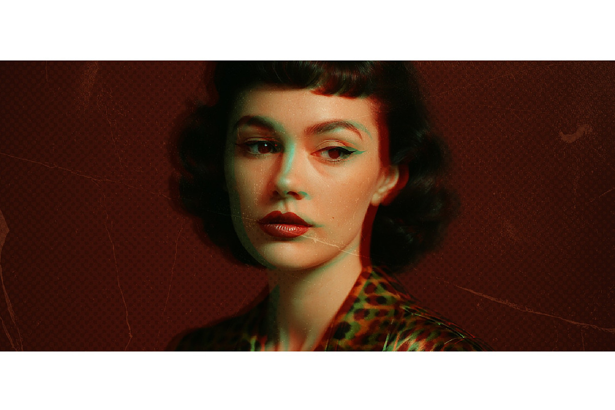 Vintage Pop Art Photo Effect Mockup, a Layer Style Add-On by studiogstock (Photo 3 of 4)