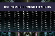 Biomech Brush Set, a Brush Add-On by Zsolt Kosa Art (Thumbnail 5 of 6)