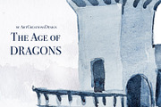 The Age Of Dragons Clipart Set, a Decorative Illustration by ArtCreationsDesign (Thumbnail 18 of 18)