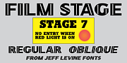 Film Stage JNL, a Sans Serif Font by Jeff Levine Fonts (Thumbnail 1 of 5)