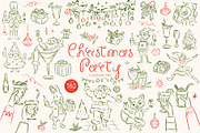 Hand Drawn Christmas SVG Bundle, a Seasonal Illustration by Ayya Studio (Thumbnail 13 of 34)