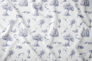 Toile De Jouy Pattern And Motifs