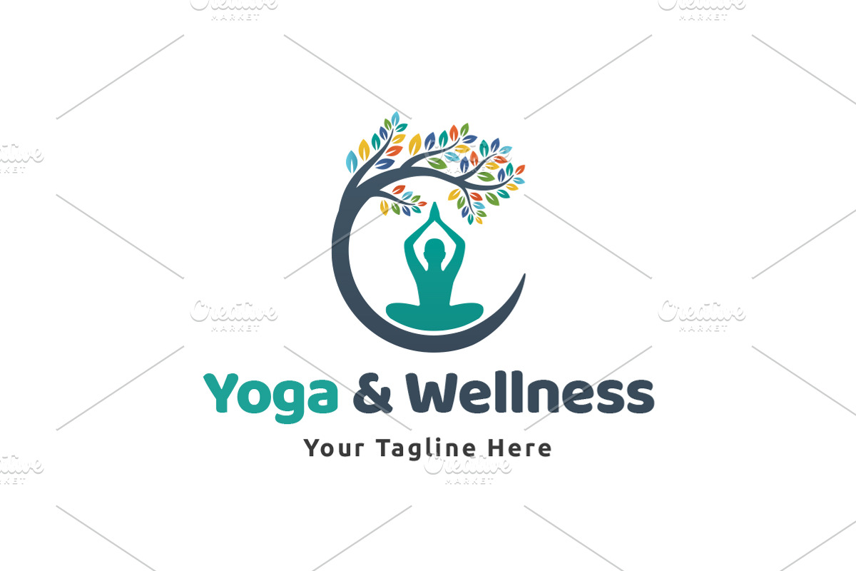 Yoga & Wellness Logo, a Branding & Logo Template by Martin-Jamez (Photo 1 of 4)