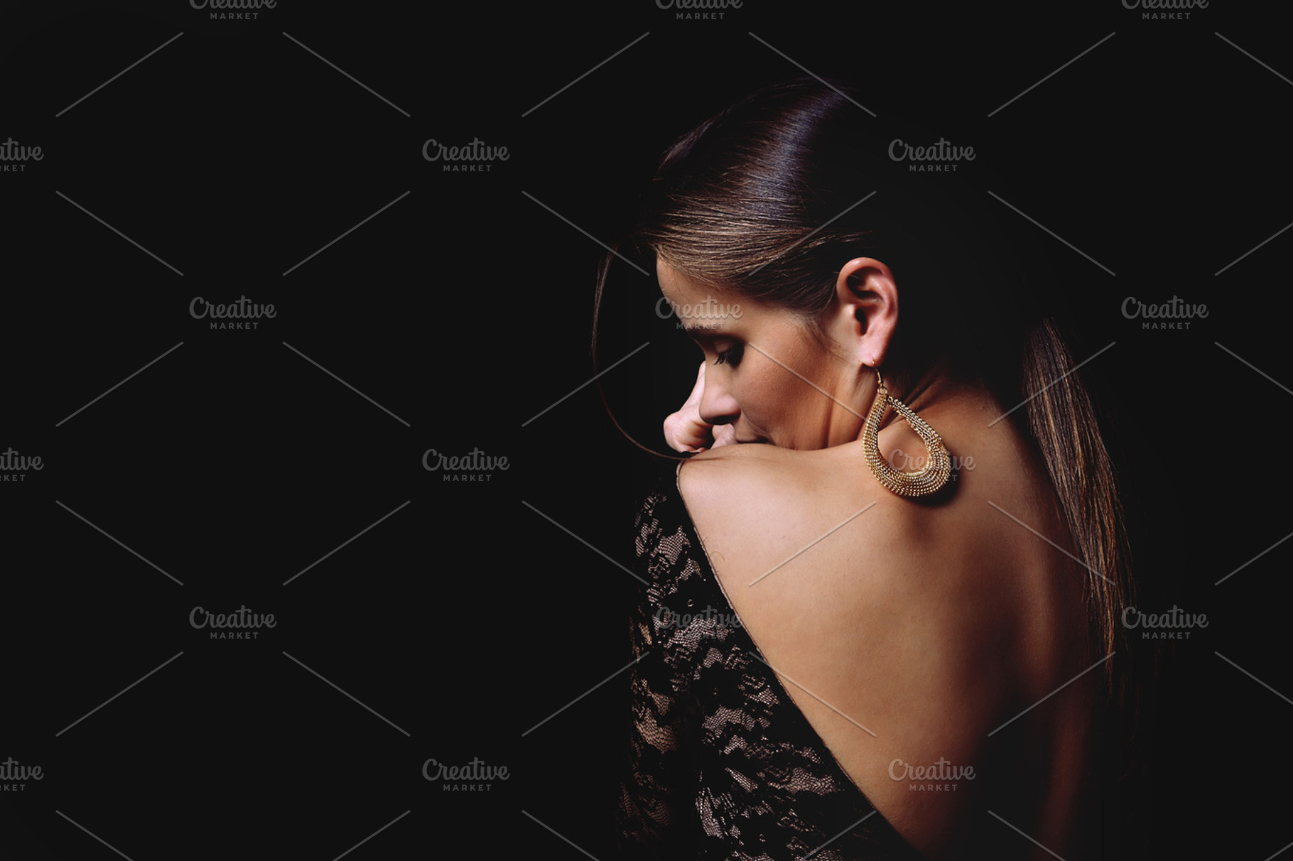 Fashion photo of beautiful woman