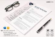 Nurse Resume, Cover L. + References, a Resume Template by HIRED Design Studio (Thumbnail 5 of 11)