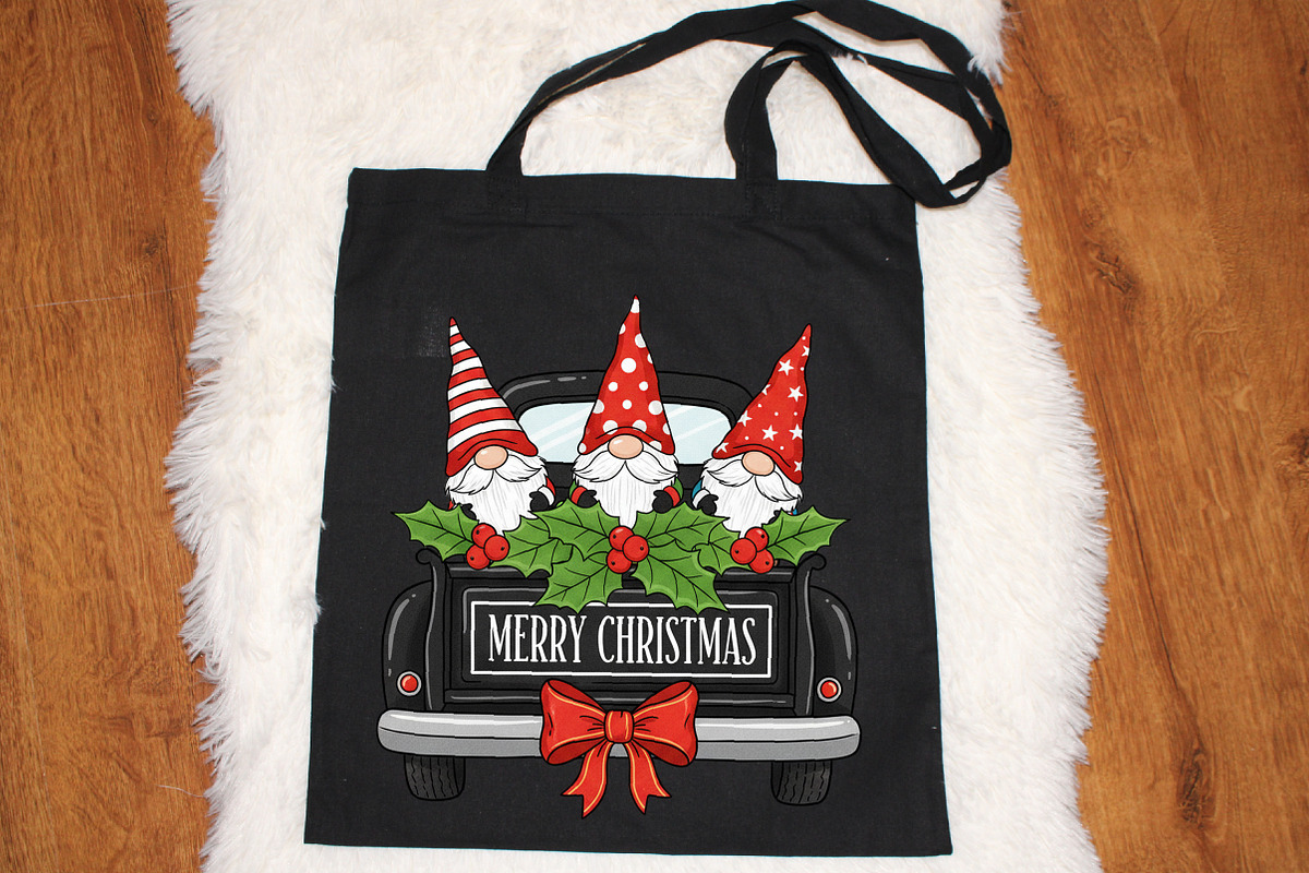 Christmas Gnome ,Merry Christmas Png, an Illustration by SinaCreation (Photo 4 of 7)