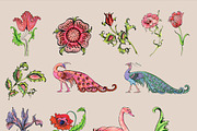 Art Nouveau elements, frames Png, a Decorative Illustration by Anada Arty (Thumbnail 12 of 13)
