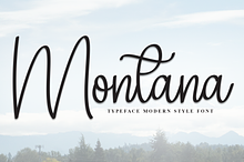 Montana | Script Font