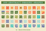 100 Abstract Organic Shapes, an Object Graphic by Brian Ritter Design (Thumbnail 6 of 6)