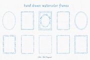 Frames Baby Shower Blue Clipart, an Object Graphic by Solo Art Original (Thumbnail 3 of 10)