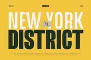 Brodien Condensed Font, a Sans Serif Font by Yukita Creative (Thumbnail 5 of 12)