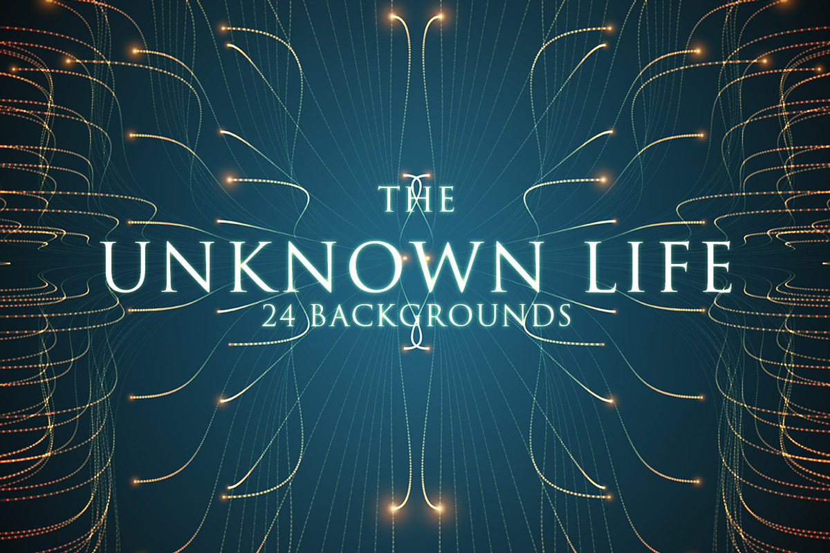 The Unknown Life. 24 Backgrounds.