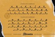 Botanica Whimsy Typeface, a Script Font by alit design (Thumbnail 13 of 20)