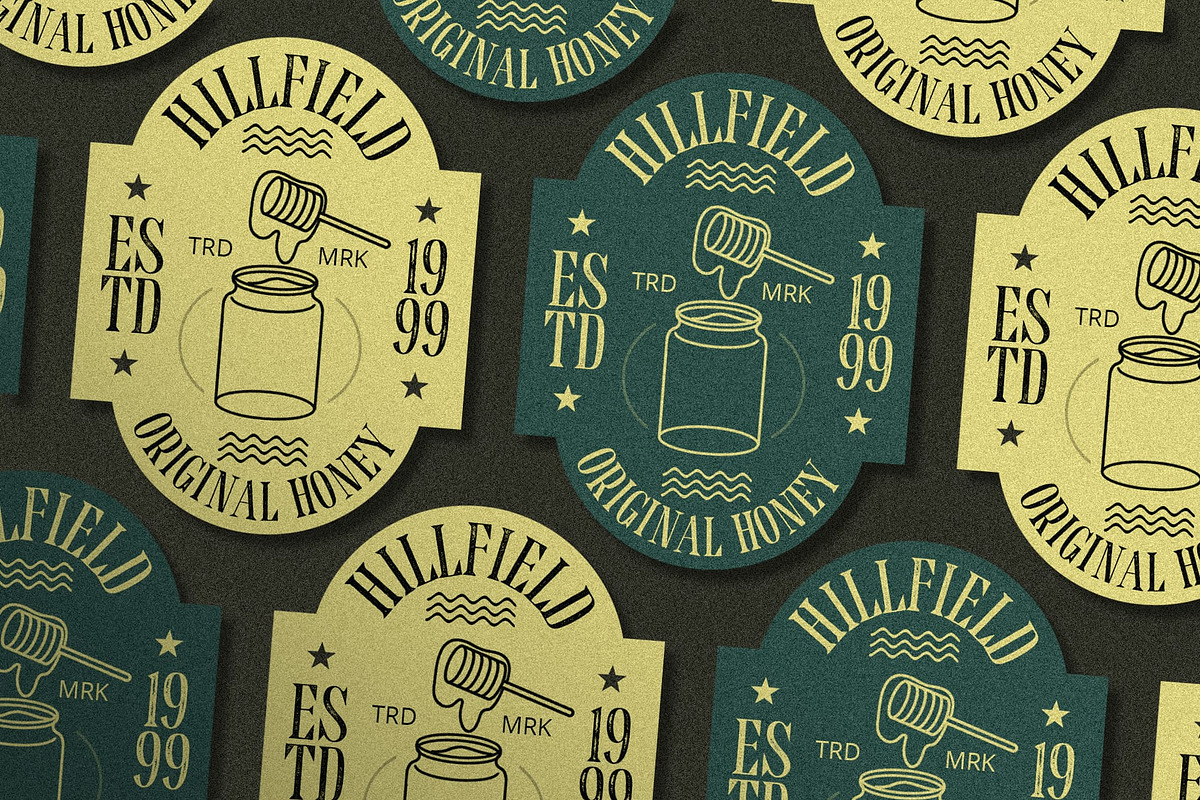 Benida Vintage, a Font by Craft Supply Co. (Photo 5 of 8)
