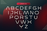 Xoonar - Futuristic Display font, a Sans Serif Font by Flawless And Co (Thumbnail 6 of 10)