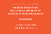 Jergon - Creative Logo Font, a Sans Serif Font by QR Design Studio (Thumbnail 7 of 8)