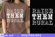 Raise Them Rural SVG, an Object Graphic by mh_arif (Thumbnail 1 of 4)