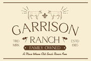 Amstir Stamp, a Serif Font by Craft Supply Co. (Thumbnail 5 of 8)