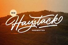 Haystack - Handwritten Script