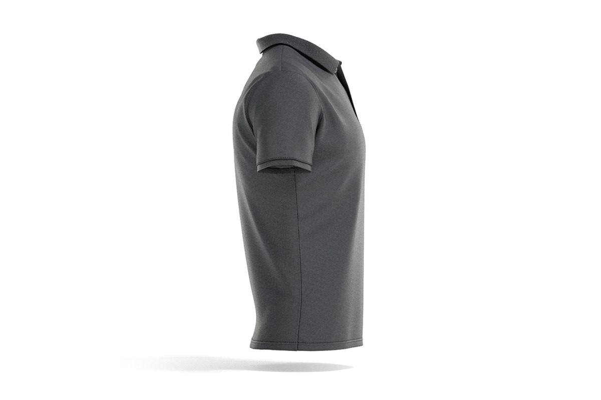 Black Men's Polo-Shirt 3D Model, an Object 3D Model by rebrandy (Photo 5 of 9)