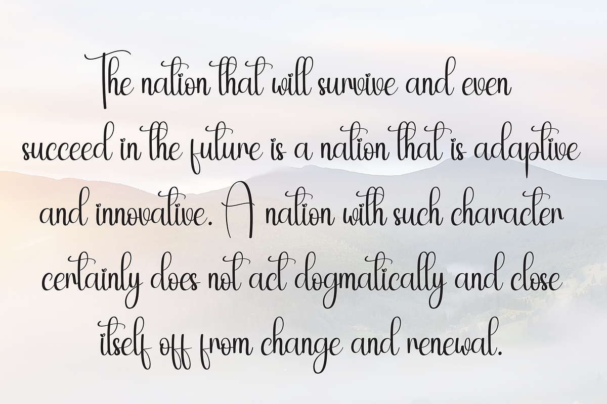 Diamond | Script Font, a Handwritten Font by Scratchones (Photo 6 of 9)