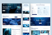 Scuba Diving Website UI Figma, an UI Kit Template by peterdraw (Thumbnail 2 of 7)