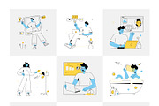 Animated Marketing Mini Illustration, a Person Illustration by Prosymbols (Thumbnail 5 of 13)