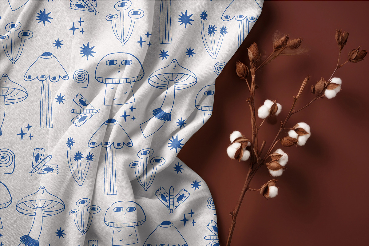 Mushrooms, an Object Illustration by AnkaDrozd (Photo 8 of 13)
