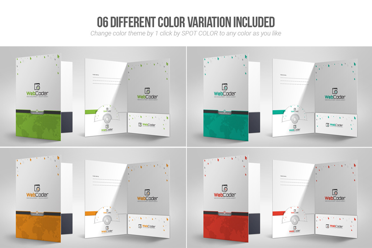 Presentation Folder Design Template, a Stationery Template by ContestDesign (Photo 4 of 4)