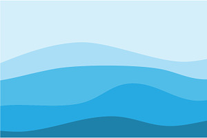 Water Wave Background Design, a Branding & Logo Template by Maylianaw28