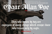 Nomen Est Omen - Blackletter Font, a Blackletter Font by Artistic & Unique (Thumbnail 13 of 15)
