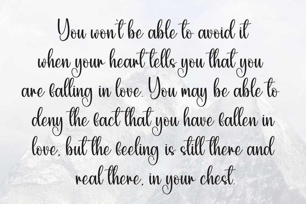 Butterfly | Script Font, a Handwritten Font by Scratchones (Photo 6 of 8)