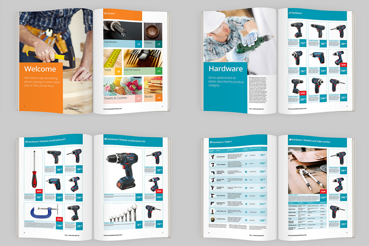Module Product Catalog, a Brochure Template by IndieStock (Photo 2 of 5)