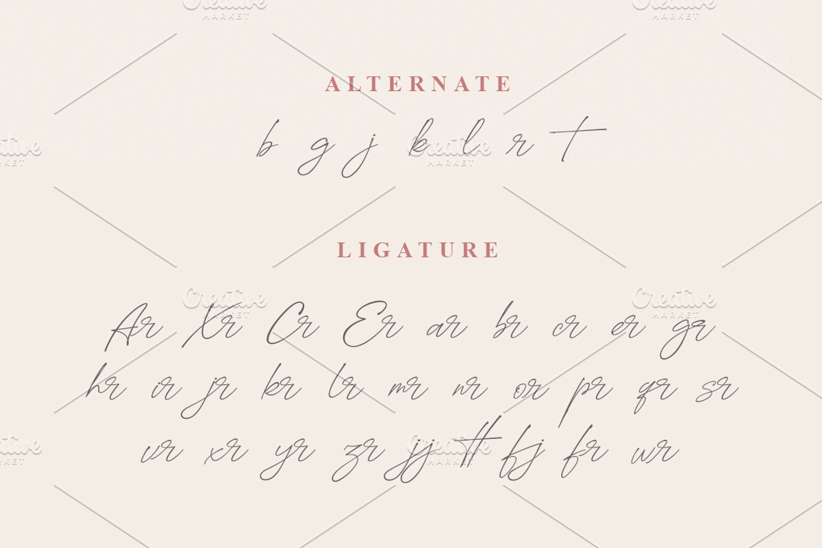 Anathalya Script Font, a Script Font by nizarbagasm (Photo 7 of 8)