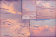 Pink Sunset Skies Photo Bundle, a Background Photo by Mark Borbely (Thumbnail 2 of 3)