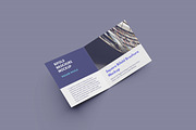 Square Bifold Brochure Mockup, an Advertising Mockup by YurnalisPerix (Thumbnail 3 of 5)