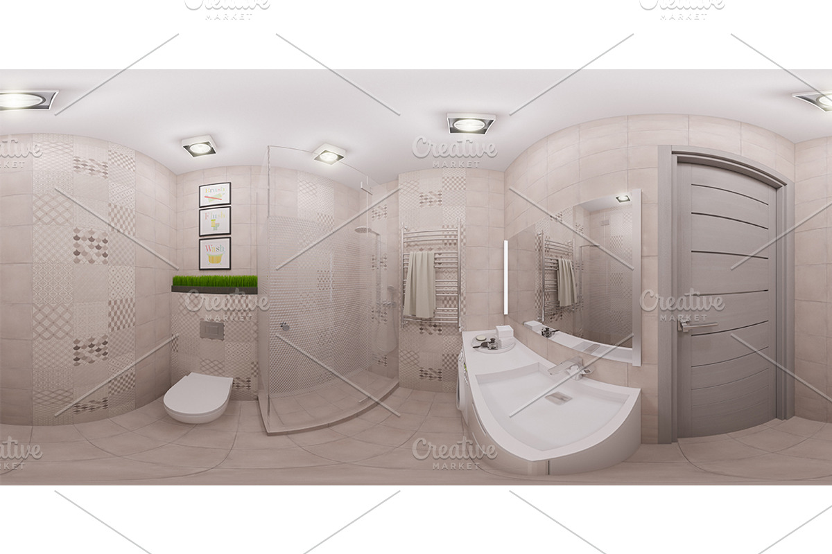 360° degrees interior design, a Decorative Illustration by RichmanStudio (Photo 7 of 7)