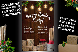 Happy Holiday Poster