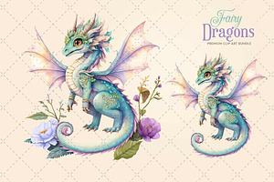 Dragon Clipart Megabundle