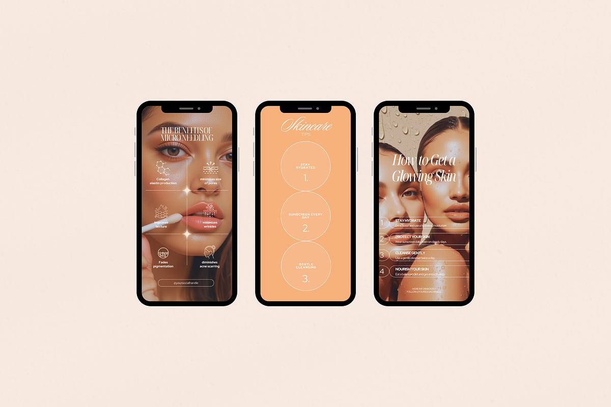 Skincare Instagram Templates, a Social Media Template by My Template Studio (Photo 23 of 26)