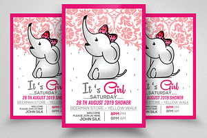 Baby Shower Invitation Flyer