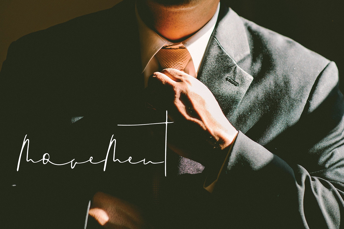 Signed font