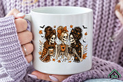 Halloween Fall Cozy Skeleton Coffee, a Seasonal Illustration by Craft Nest (Thumbnail 6 of 6)