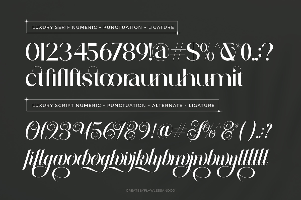 Bestira - Script And Serif Duo Font, a Serif Font by Flawless And Co (Photo 9 of 10)