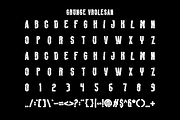 Grunge Vrolesan - Typeface Font, a Sans Serif Font by Iqsiart Studio (Thumbnail 3 of 6)