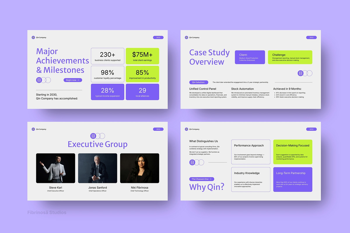 Bold Gen Z Company Profile Modern, a Presentation Template by FIBRINOSÄ (Photo 5 of 7)