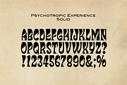 Psychotropic Experience Font Family, a Font by Mysterylab Designs (Thumbnail 6 of 8)