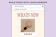 Canva Email Templates Luxe, an Email Template by The Pixel Palace (Thumbnail 5 of 10)